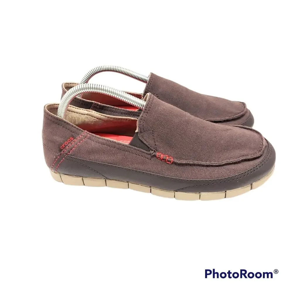 Crocs Santa Cruz Loafers Men's Size 9 - Picture 2 of 9